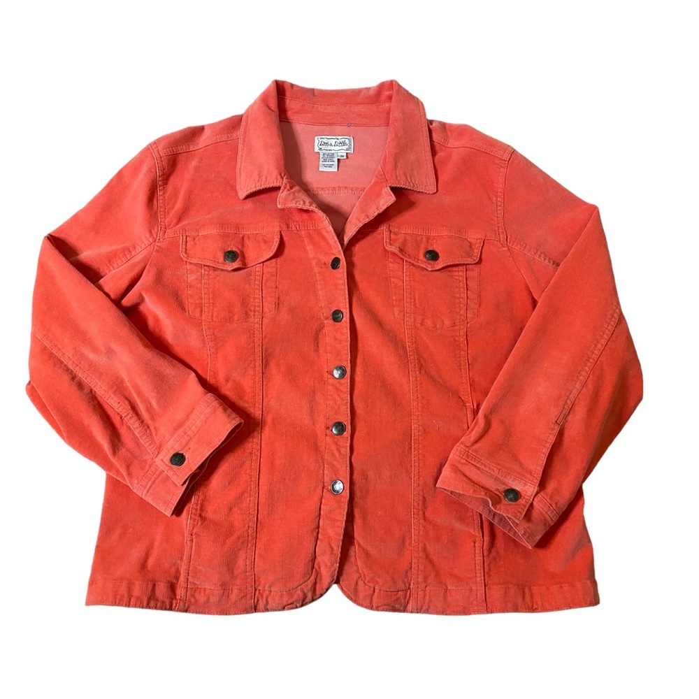 Live a Little Soft Corduroy Jacket Size 3X